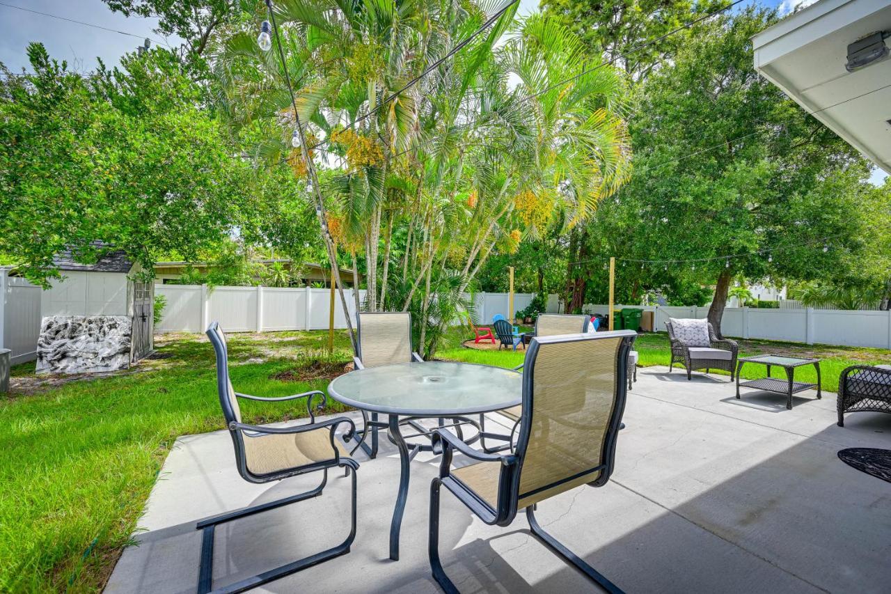 Sunny Sarasota Home With Private Yard And Fire Pit! ภายนอก รูปภาพ